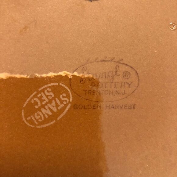 Vintage Stangl Golden Harvest Large Serving Bowl - Picture 5 of 5